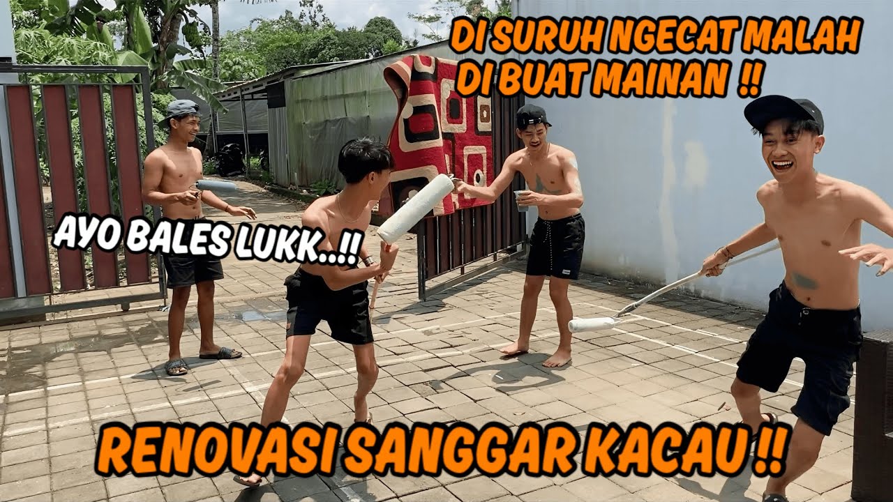 BUKANNYA NGCAT SANGGAR MALAH NGCAT BADAN !!