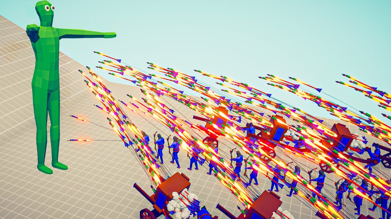 ZOMBIE GIANT vs ARMY OF UNITS - Totally Accurate Battle Simulator TABS