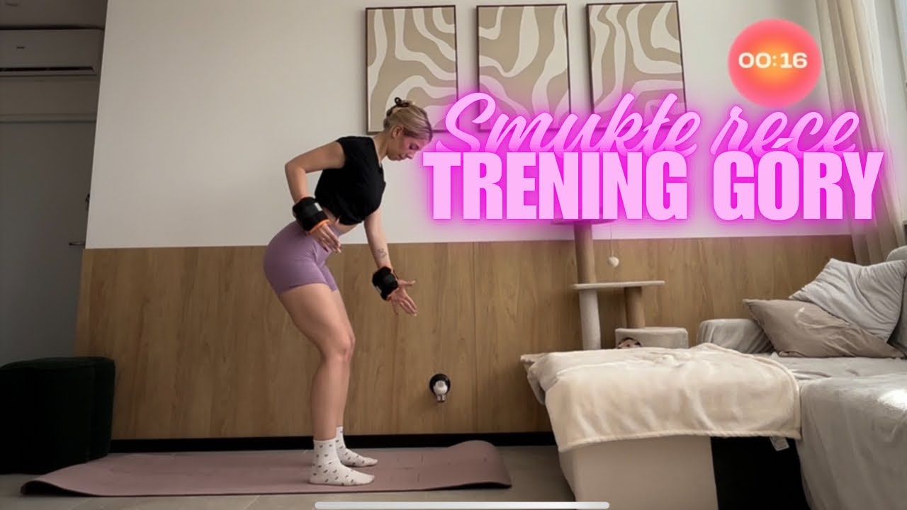 SMUKŁE I SILNE RĘCE (trening góry z obciążnikami) 
