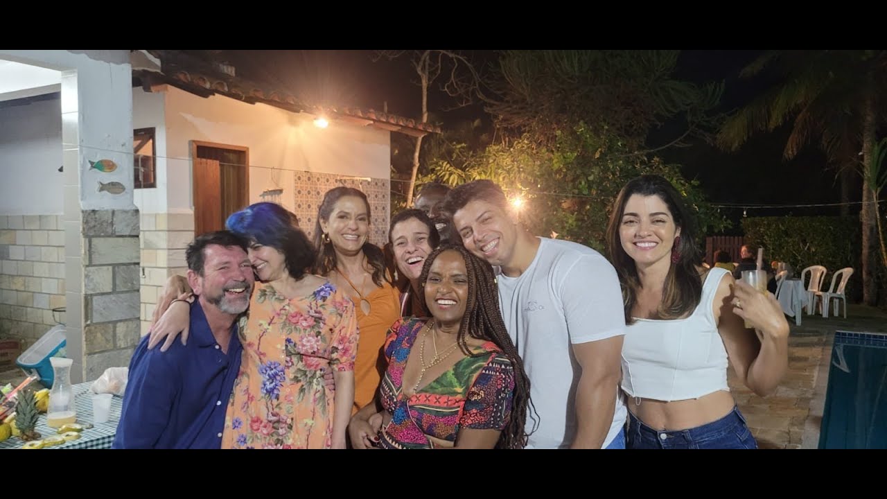 An authentic Brazilian birthday bbq, love, laughs & loud music - Mustang Sally sweet performance