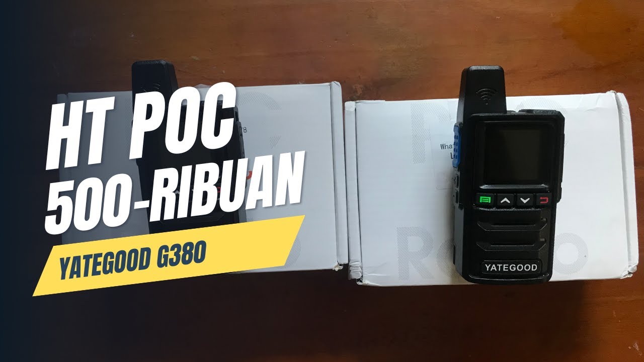 HT Poc ini Hanya 500ribuan saja - YATEGOOD G380 4G