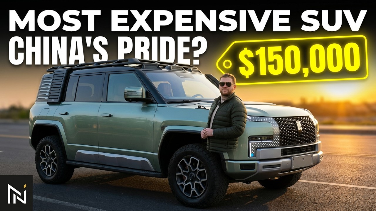 Yangwang U8 - The most expensive Chinese SUV  #automobile #testdrive