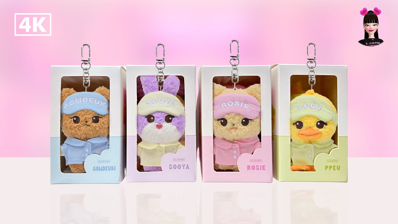 Unboxing Blackpink Character Mini Keyring