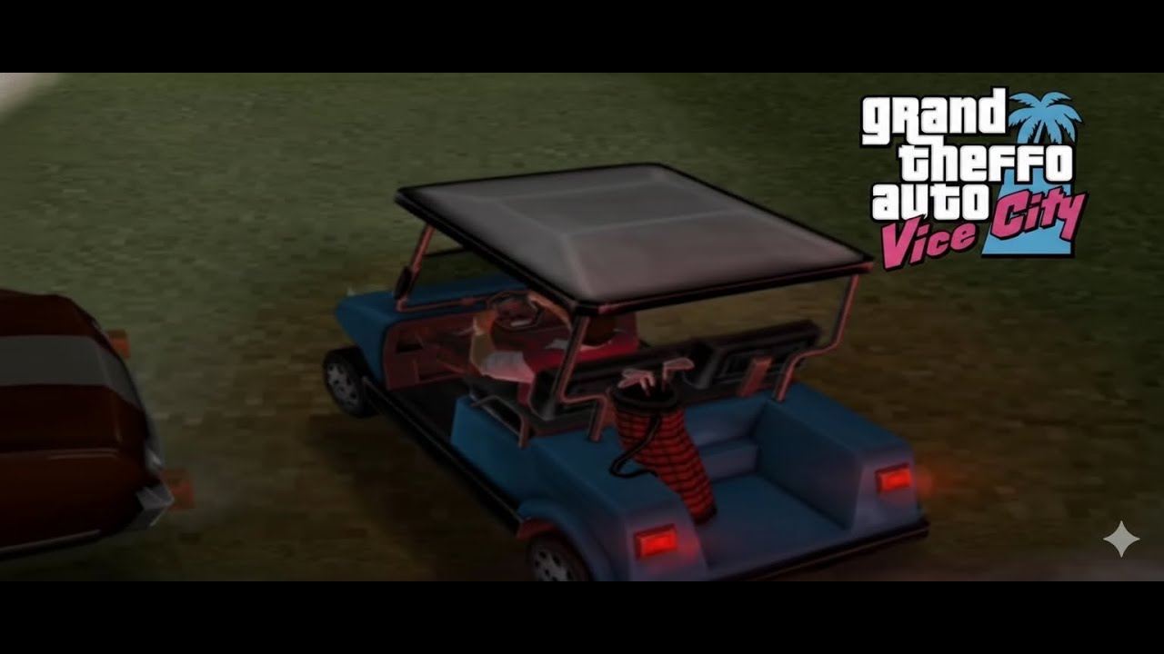 Esse carrinho de golf deu trabalho(caddy)