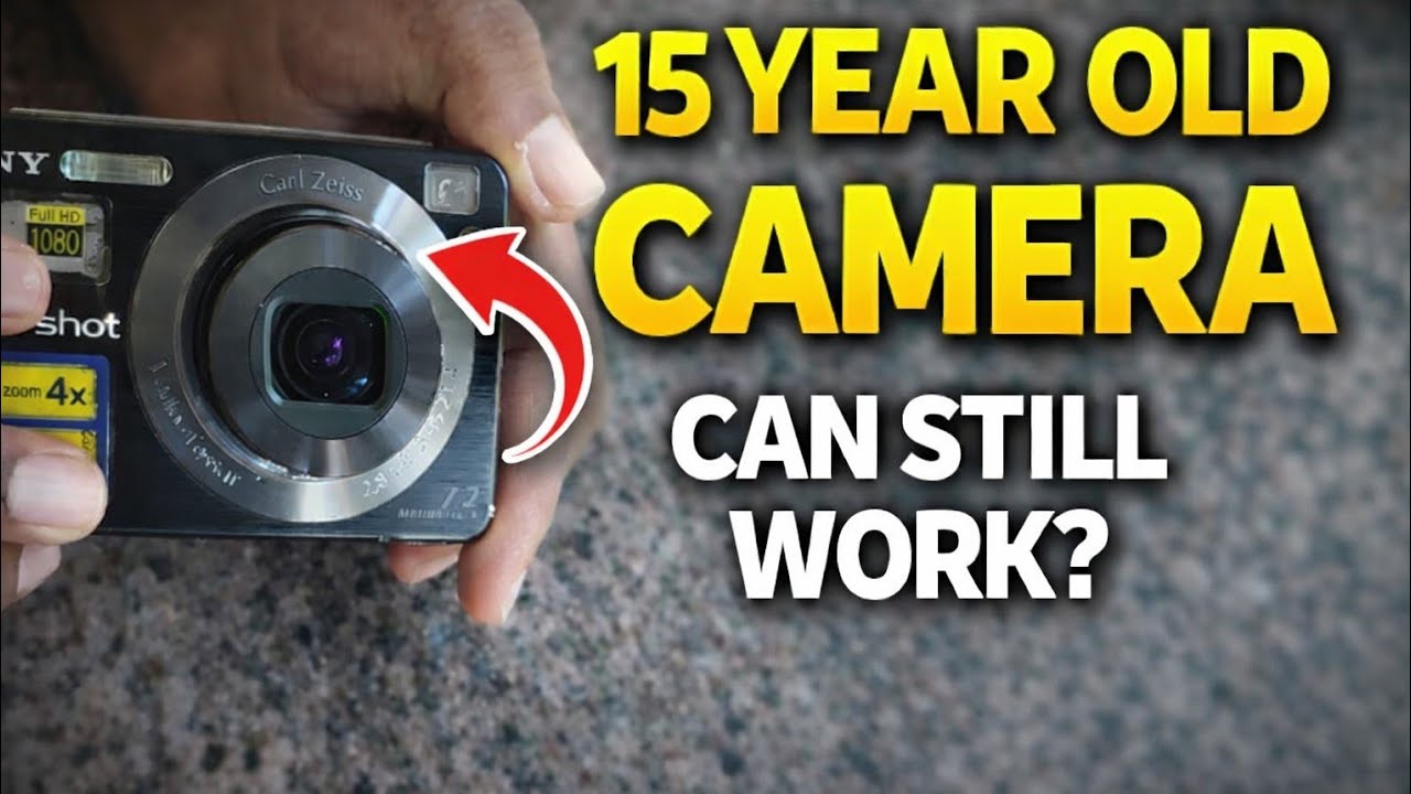 15 year Old cama is still working? 😮🥶#camera #15yearold #sonycamra 