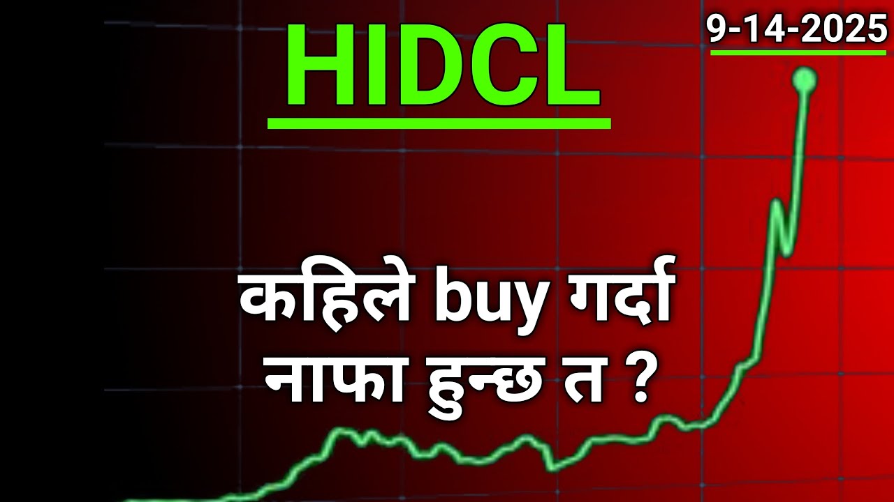 HIDCL Stock(share) Analysis | share market in nepal | nepse analysis today |sharemarket news latest