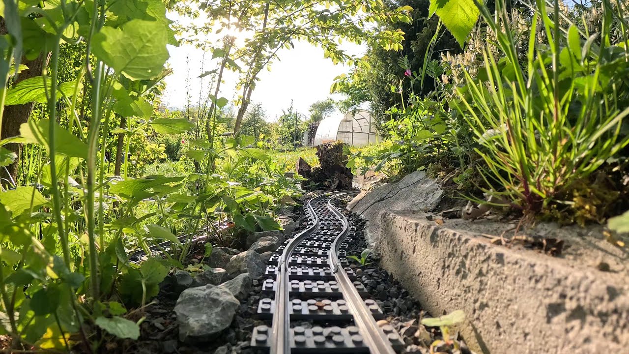 LEGO High-Speed Passenger Train 60051 - OnBoard View - Testride 1