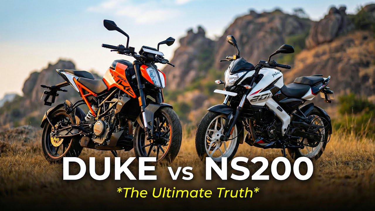 Duke 200 vs Ns200 Full comparison video in 2026
