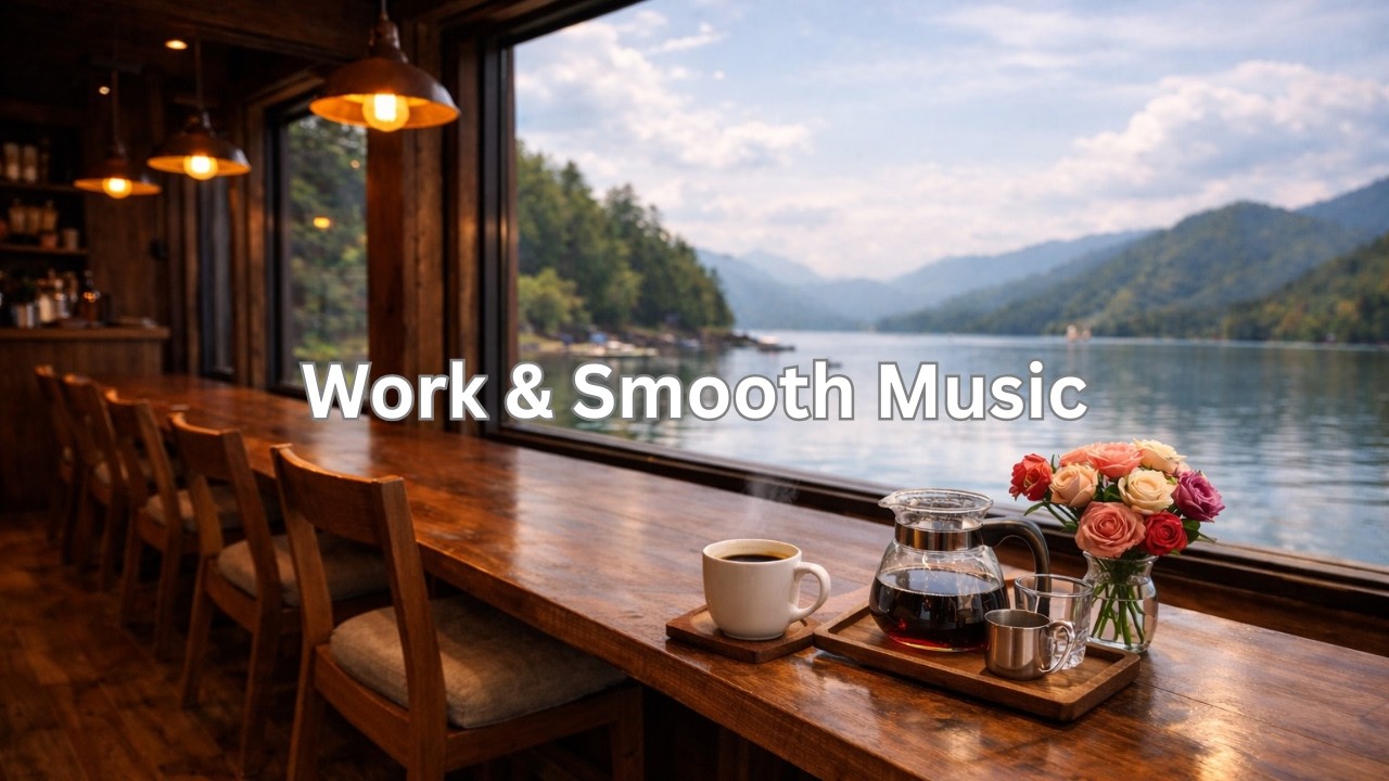 ☕ Cozy Coffee Shop with  Chill Acoustic Lo-Fi Indie Pop Mix Music for Relaxing, Studying and Working