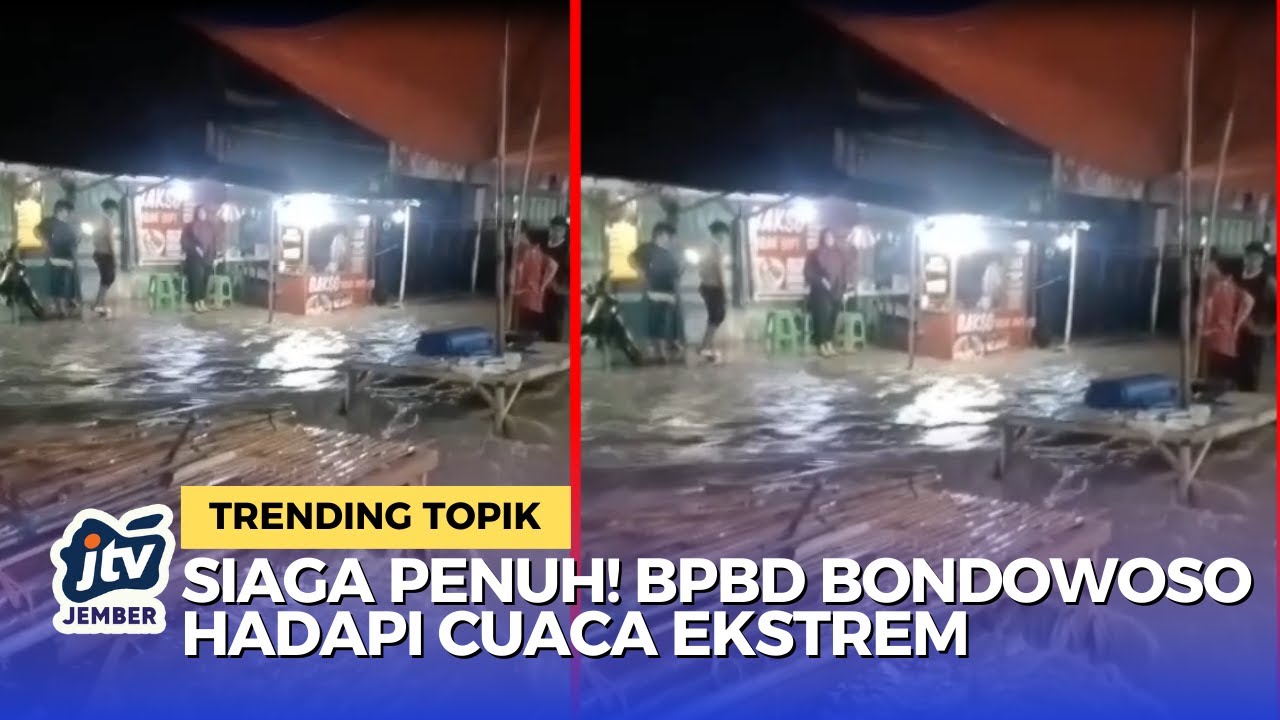 RILIS BMKG Bondowoso Siaga Cuaca Ekstrem Hingga 20 Januari
