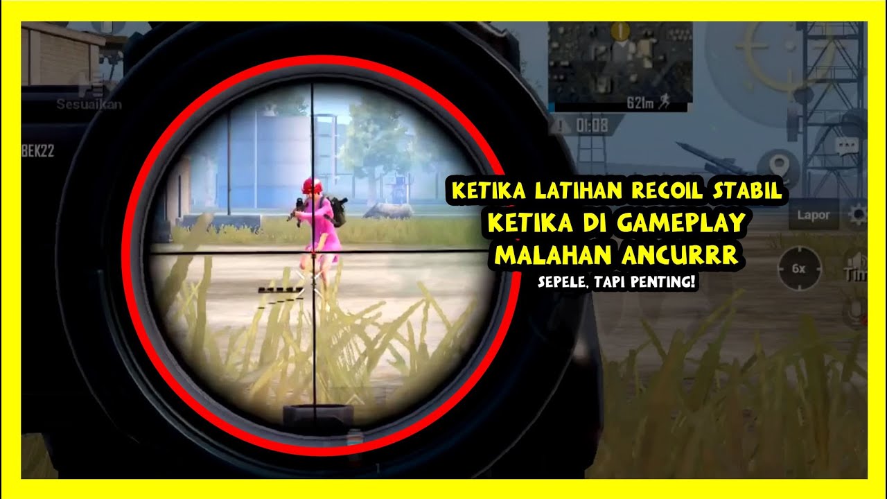 KETIKA LATIHAN RECOIL STABIL, PAS MAEN KO MALAH ANCUR! Ini Alasannya | NGOCEH PUBG MOBILE