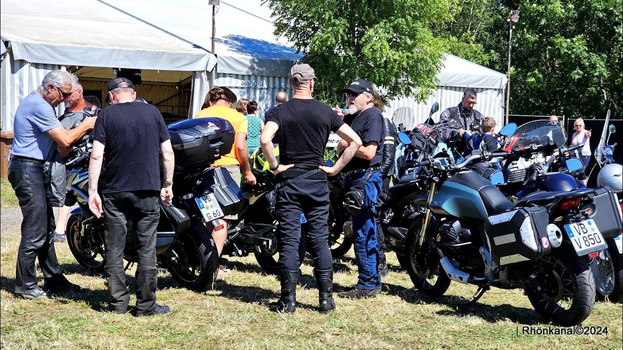 Rhönausfahrt 2024 - Mega Motorradtreffen in Oechsen