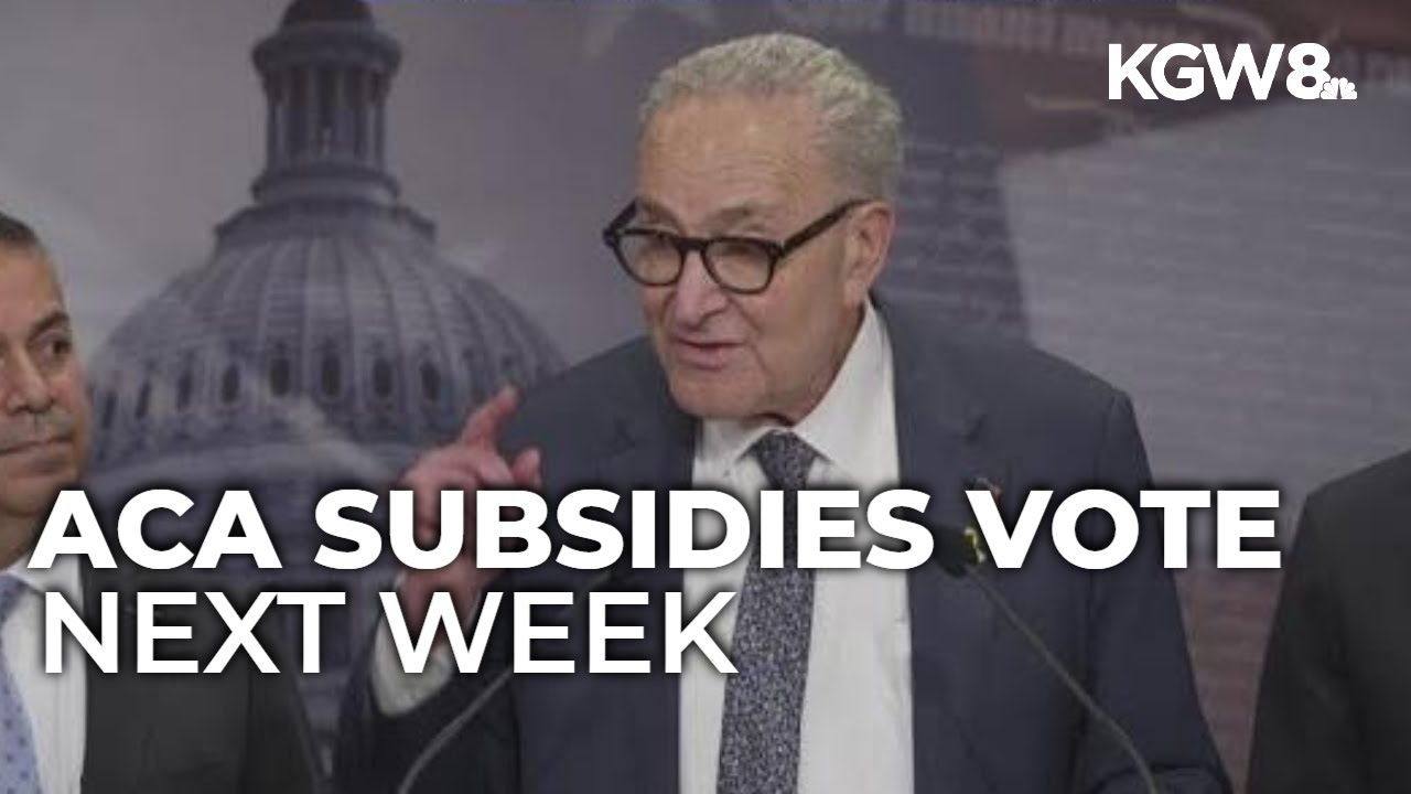 Senate Minority Leader Schumer to force vote on ACA subsidy extension, despite GOP pushback