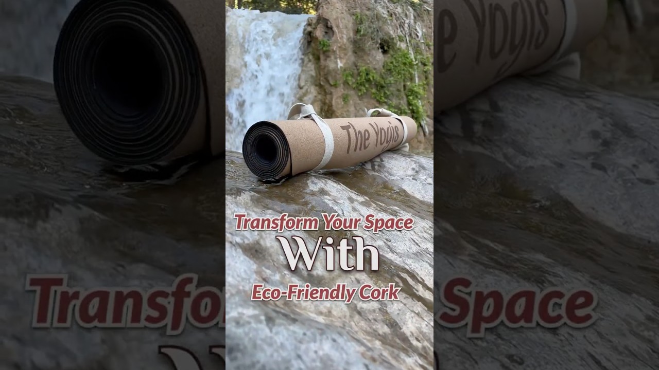 Eco-Friendly Yoga with a Cork Mat #yogamat #corkyogamat #rishikesh