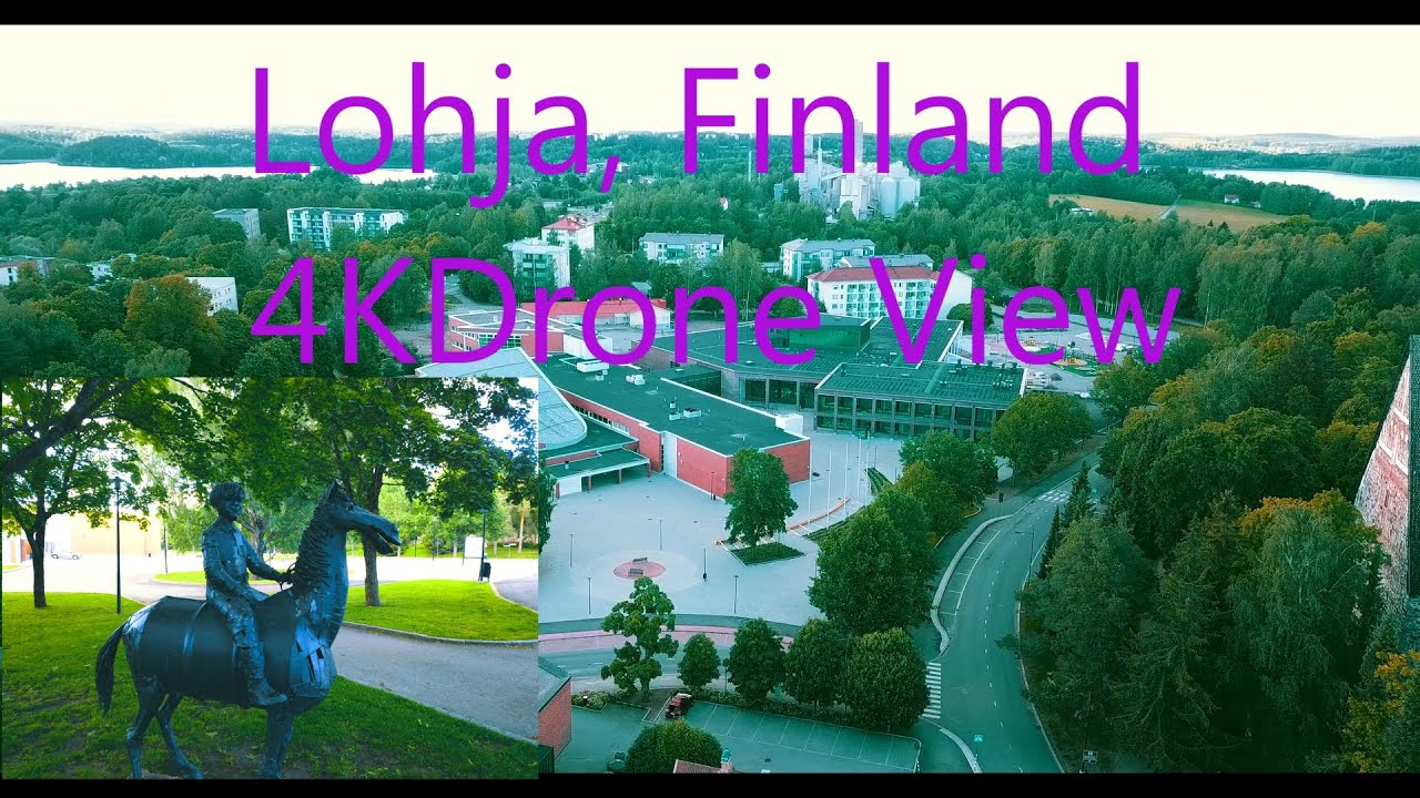 Lohja, Finland: 4K Aerial Drone Footage |#Episode 34