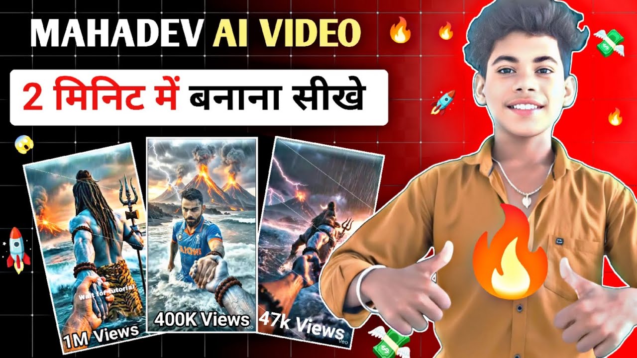 1 Click Mein Mahadev AI Video Editing 😱 | Instagram Trending Effect 2026