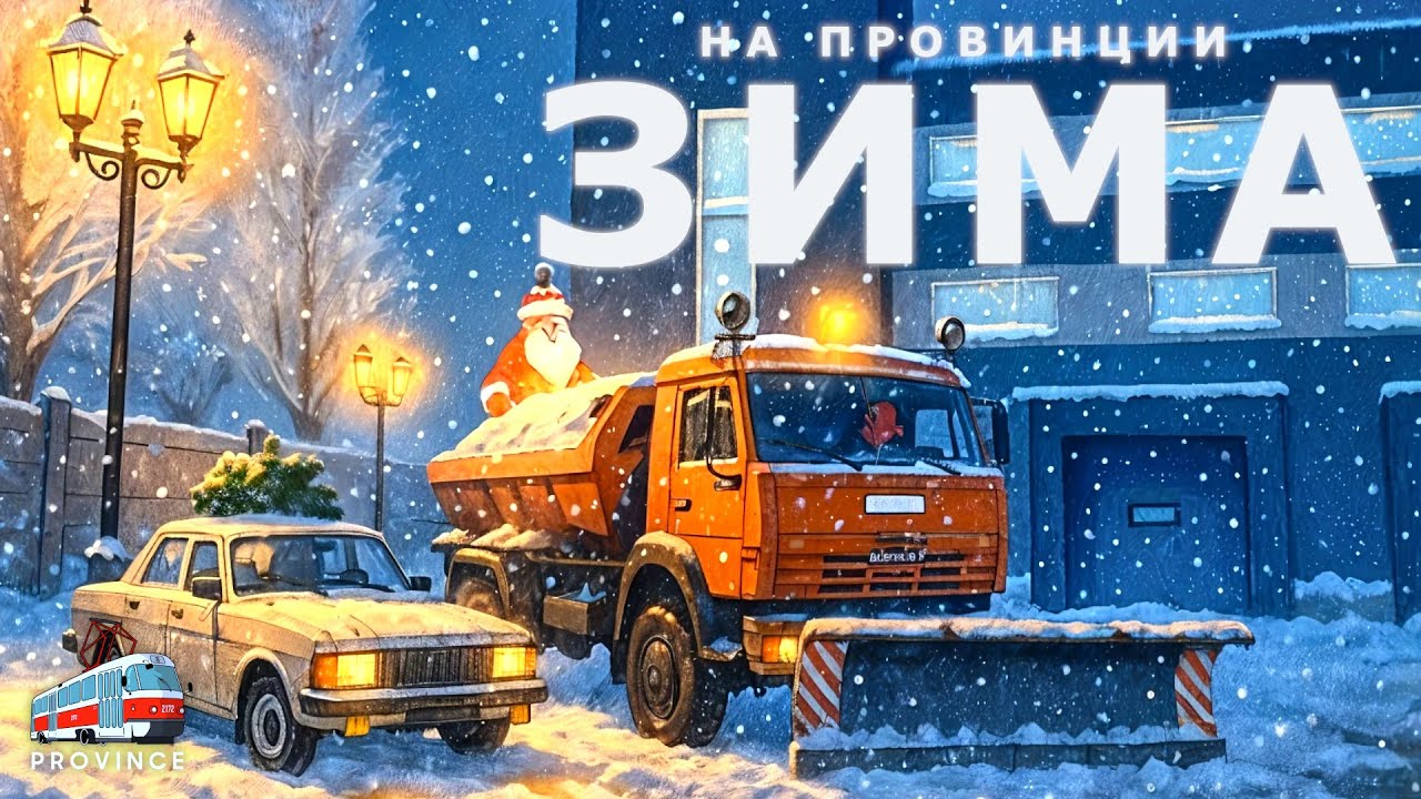 ДРИФТ ЗИМОЙ НА ВОЛГЕ! ЧИСТКА ДОРОГ ОТ СНЕГА НА МТА ПРОВИНЦИЯ!