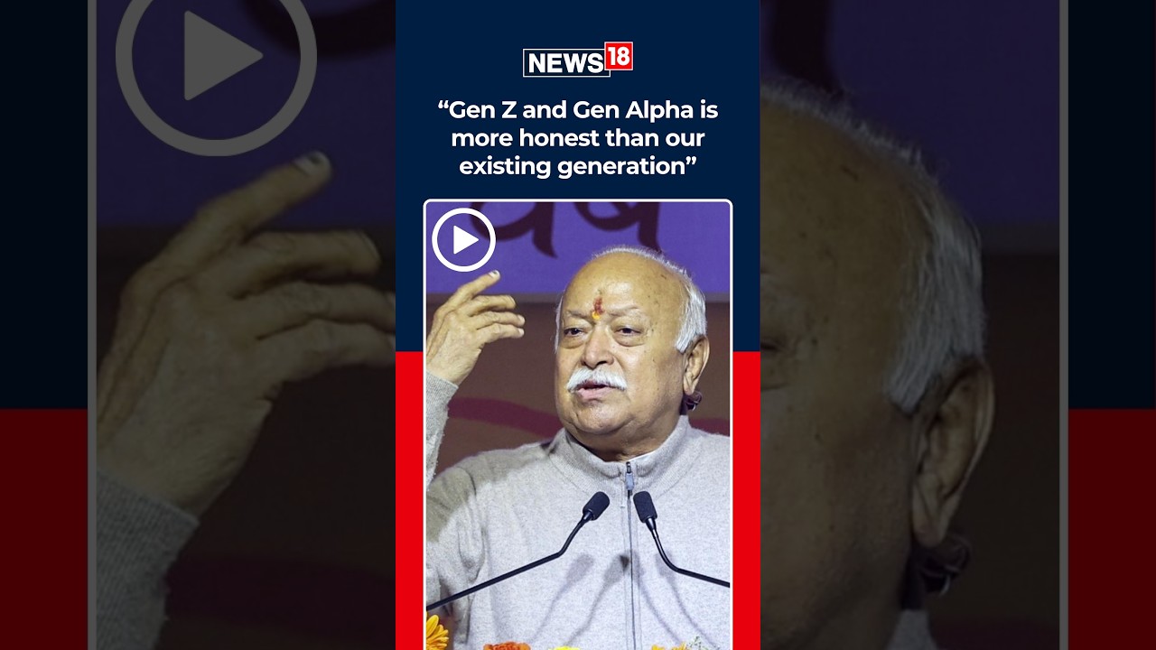 RSS Chief Mohan Bhagwat Defends Gen Z Protesters | 'They Are Not Anti-Nationals' | News18