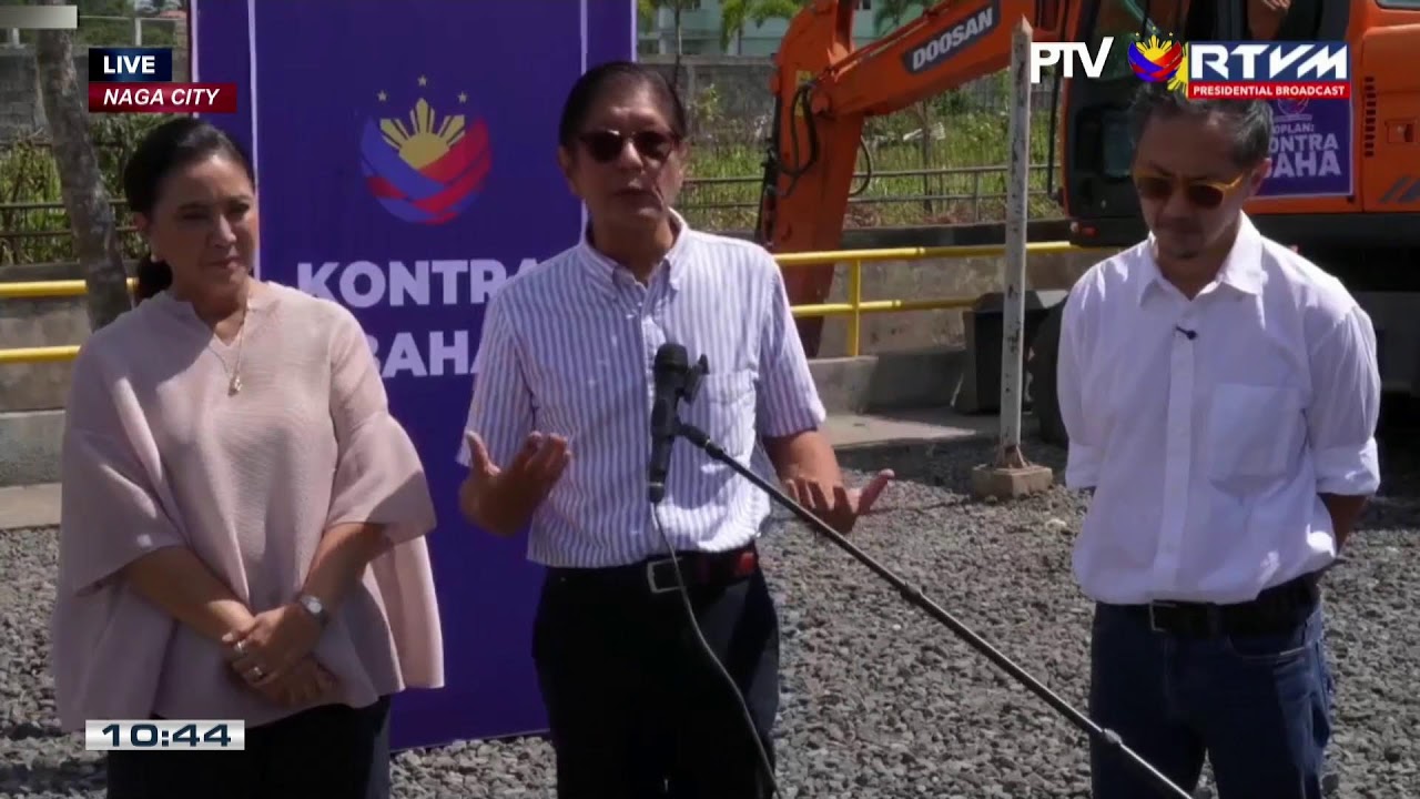 PBBM leads the inspection of the Oplan Kontra Baha in Naga City | 21 Feb 2026