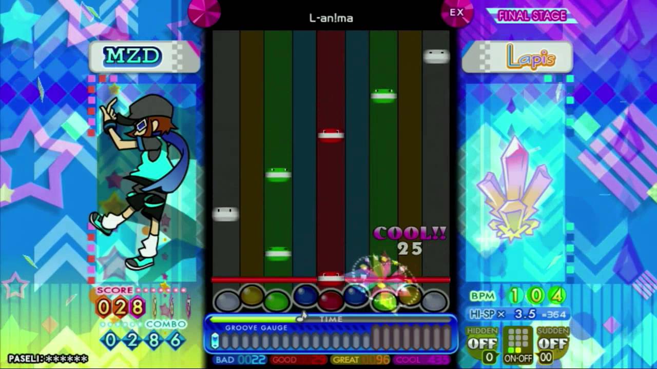 [ポップン]L-an!ma EX ギリギリクリア