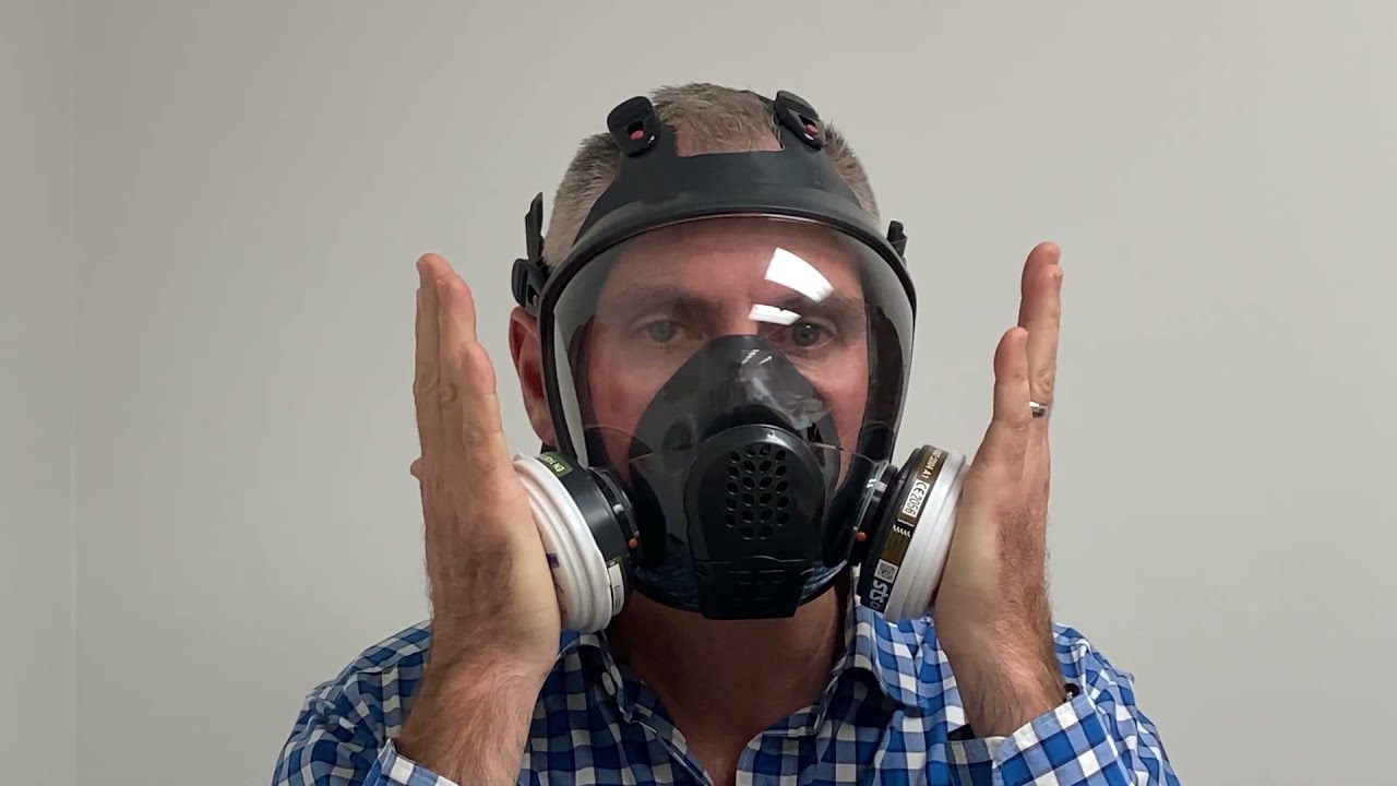 Negative and Positive Fit Check for Shigematsu Full Mask