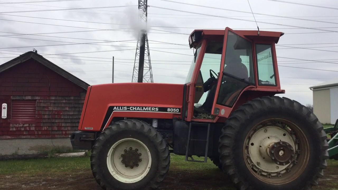 Allis Chalmers 8050 cold start