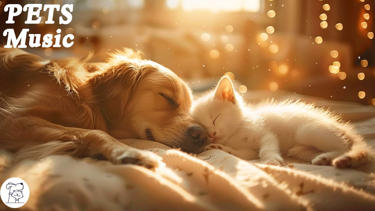 [4K] Healing Music For Stressed Dog & Cat! Music That Give COMFORT To Pet|Anxiety Relief, Deep Sleep