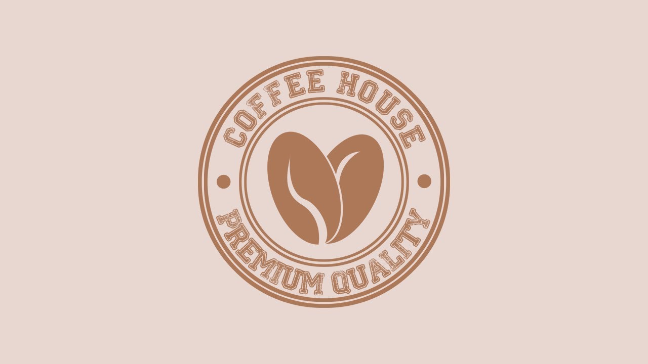 How to make coffe logo in photoshop easy