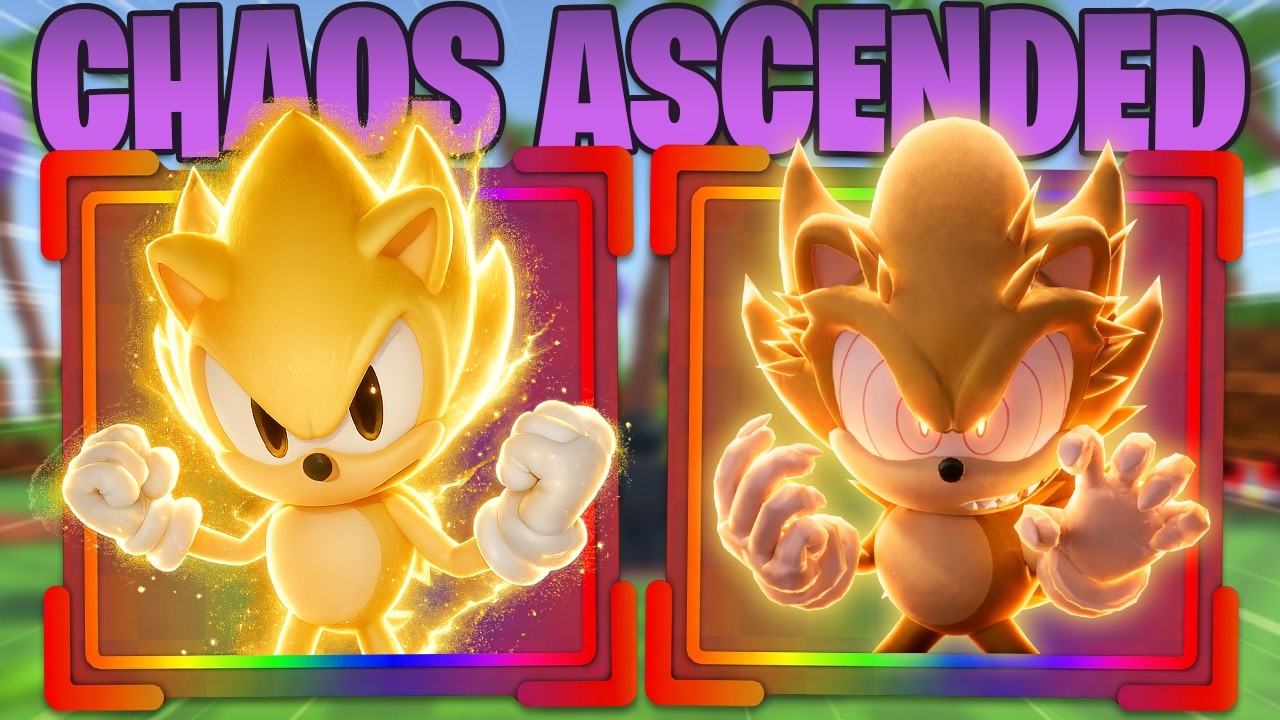 I Unlocked CHAOS ASCENDED Units in Sonic TD