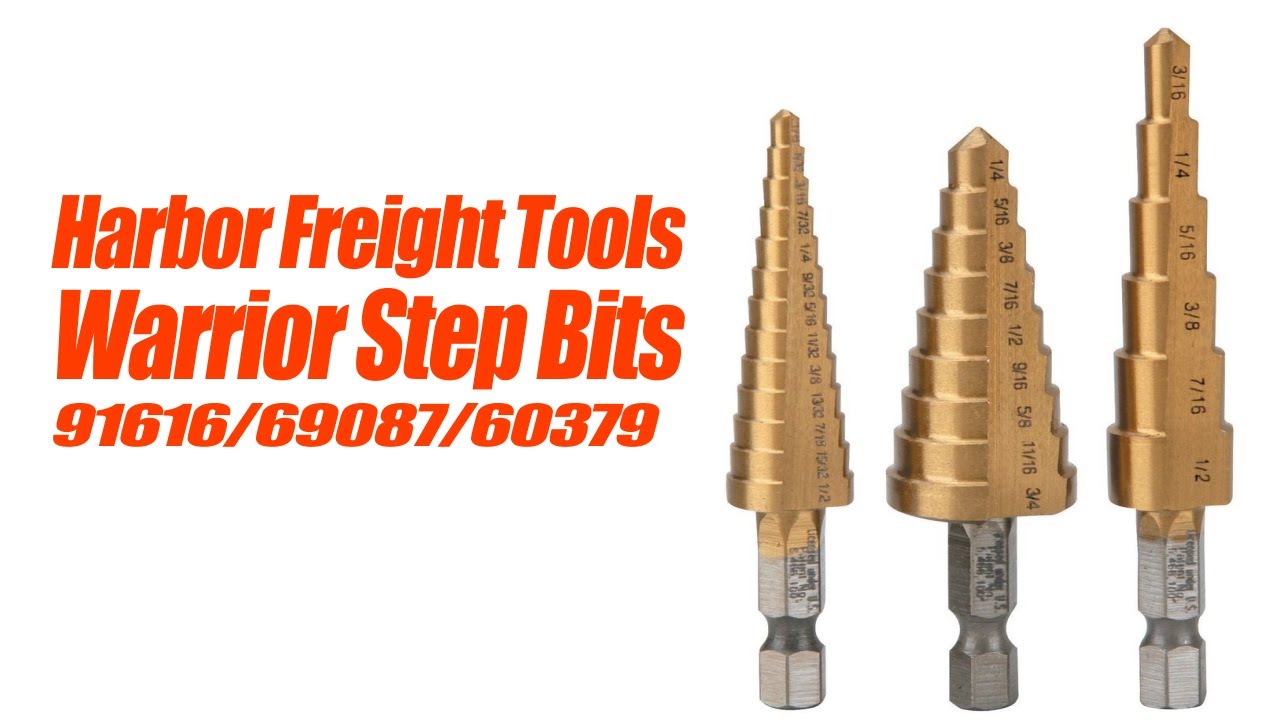 Harbor Freight Step Drill Bit