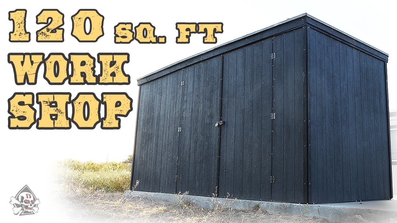Building a 120sq. ft. Workshop | Ship Shop 2.0