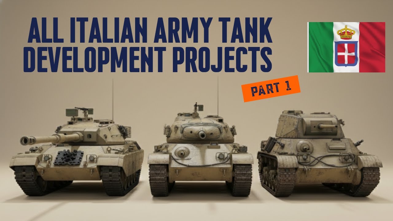 All Italian Army tank development projects P1