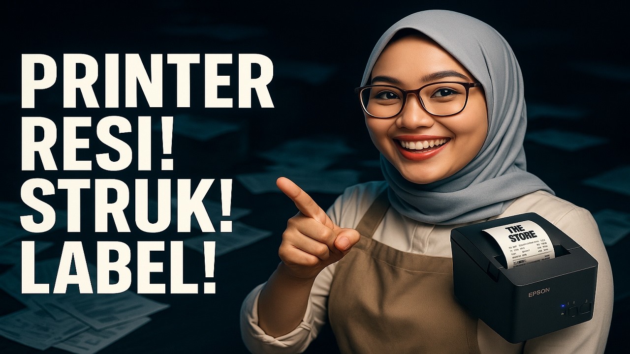 5 Rekomendasi PRINTER THERMAL Murah Terbaik 2025! (Printer Resi, Label, Struk)!