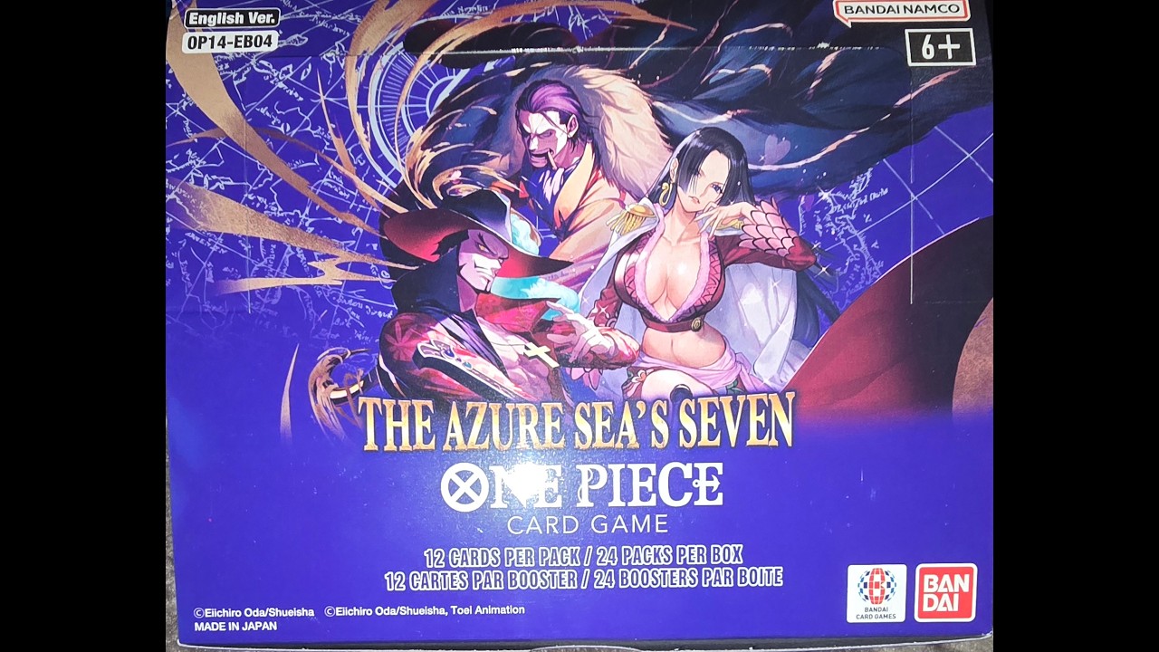 One Piece Card Game Box Battle, Azure Seven Seas
