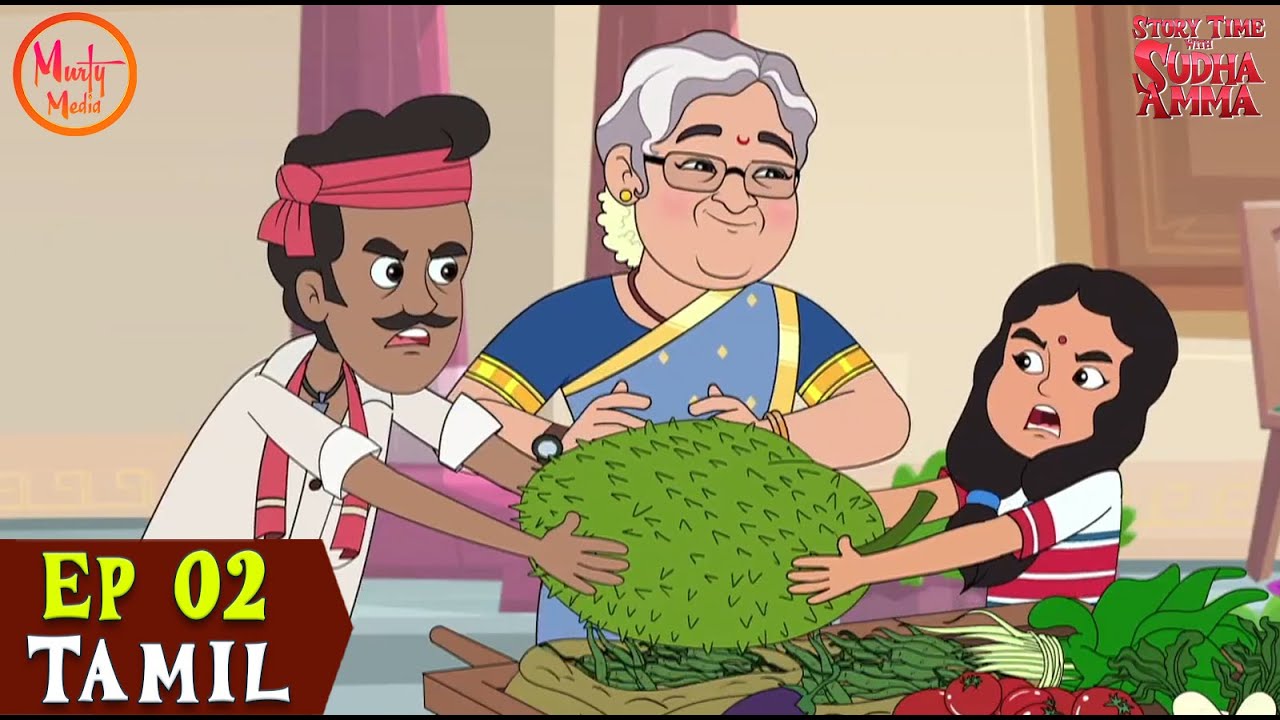 பலாப்பழம் | Ep 02 | Story Time With Sudha Amma | Tamil Stories | Sudha Murty