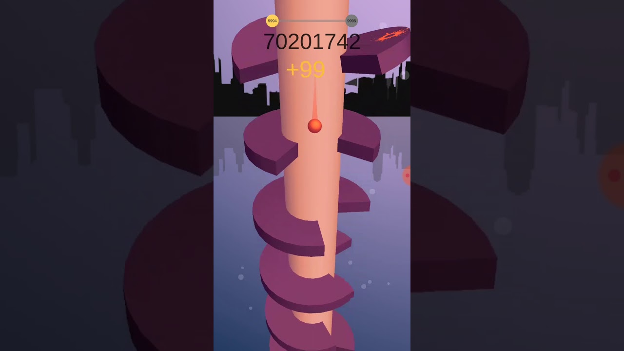 Helix Jump LEVEL 10.000! Points 239.541845.