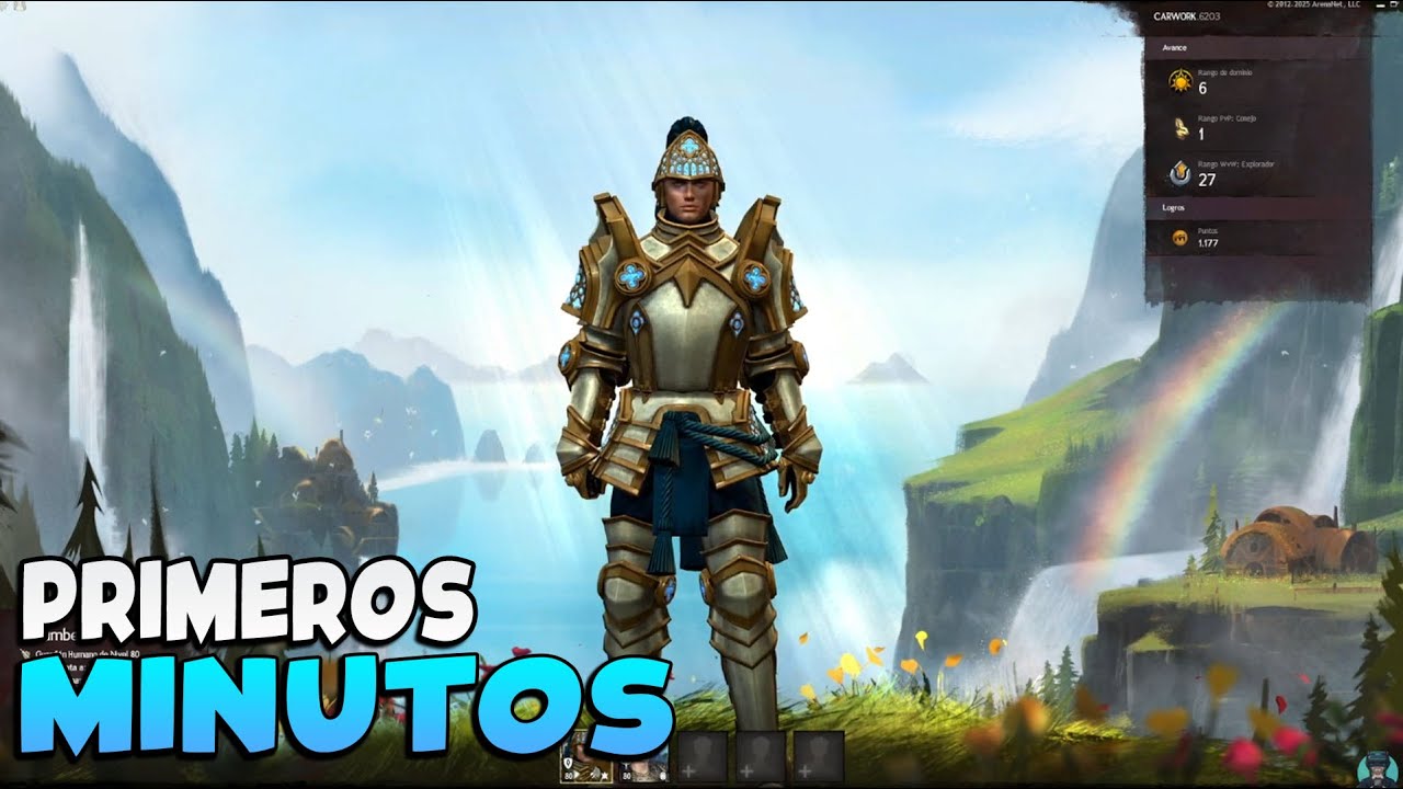 🔥Guild Wars 2: Primeros Minutos - Mago Fuego (Elementalista)
