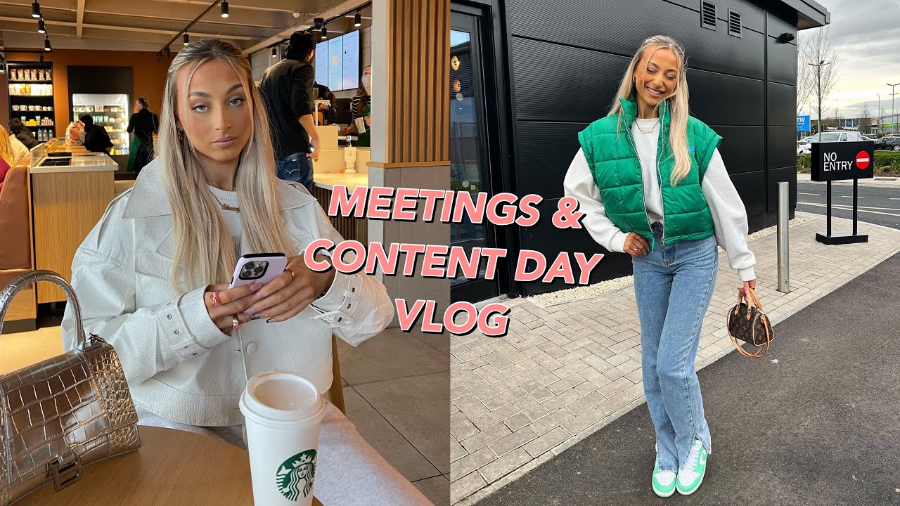 MEETINGS & INSTAGRAM CONTENT DAY VLOG