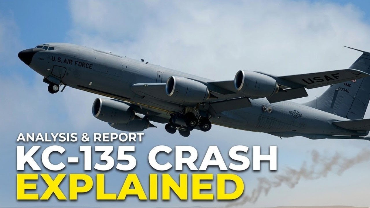 KC-135 Crash Explained: What Really Happened to the U.S. Air Force Tanker in Iraq?