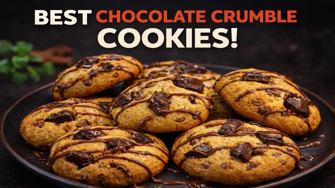 This Is the Best Crumble Cookie Recipe — It Doesn’t Get Any Easier Than This!