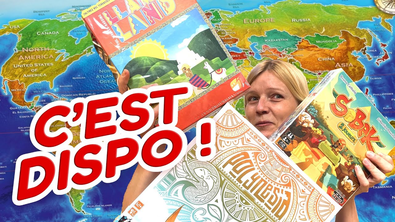 C'EST DISPO! Sobek 2 joueurs, Tichu, Polynesia, Les aventuriers du rail 15ème anniversaire