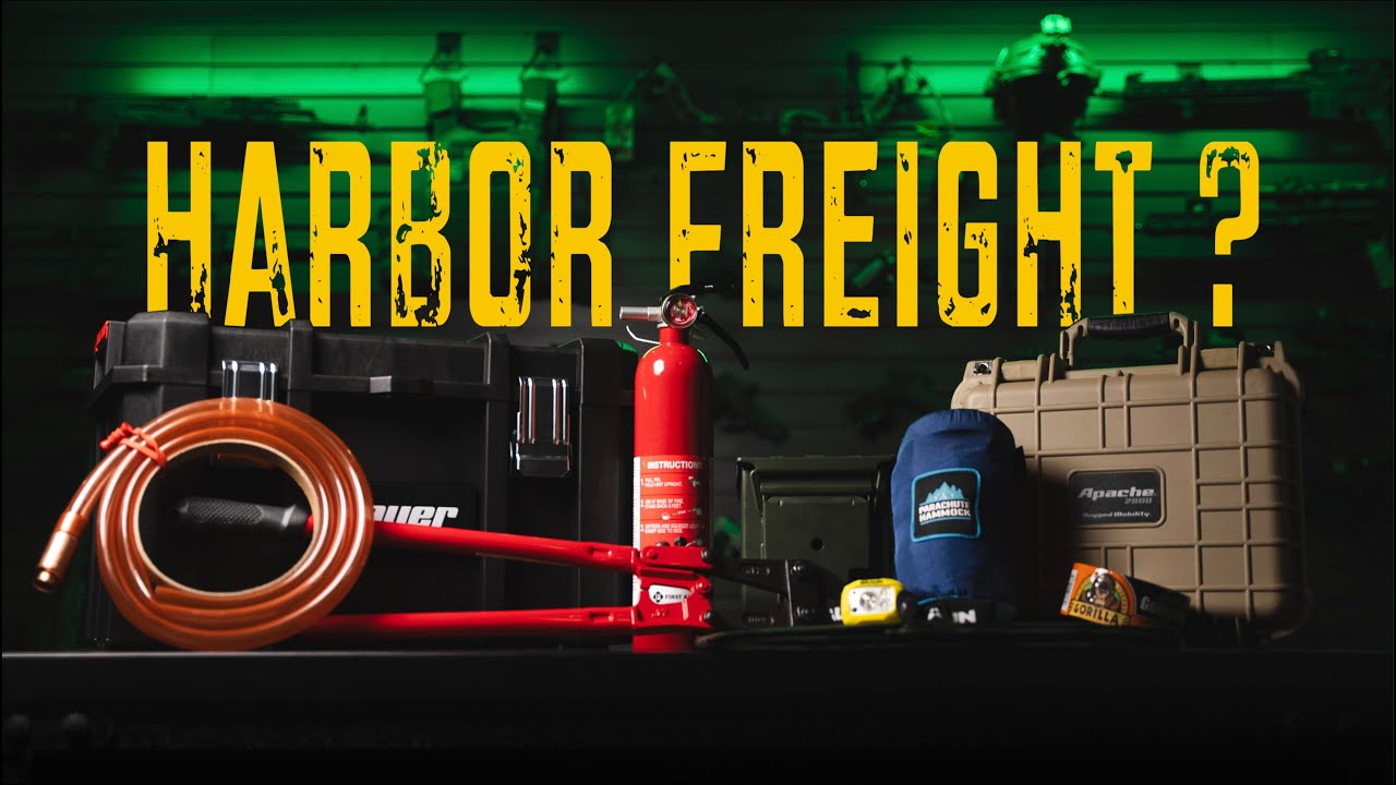 Harbor Freight Budget Gear For EDC, Overland, Preparedness?  | The Ultimate Truck EDC Build Out Pt.2