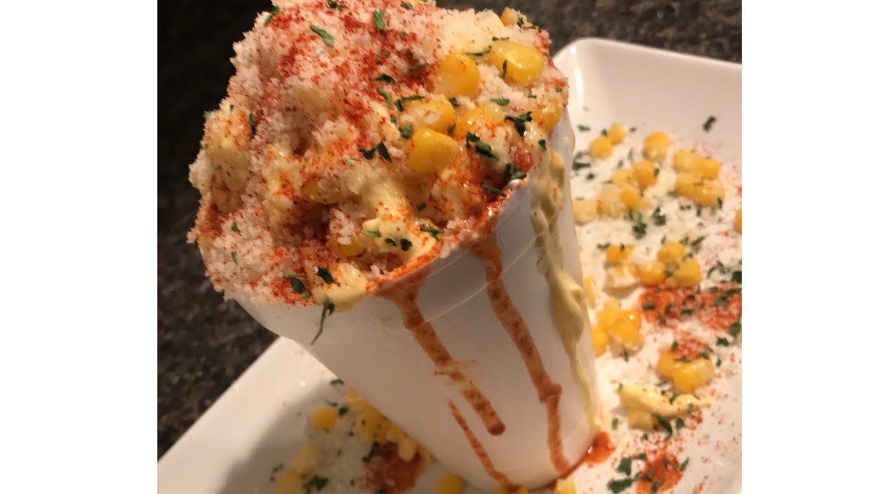 How to make Mexican Corn in a cup.