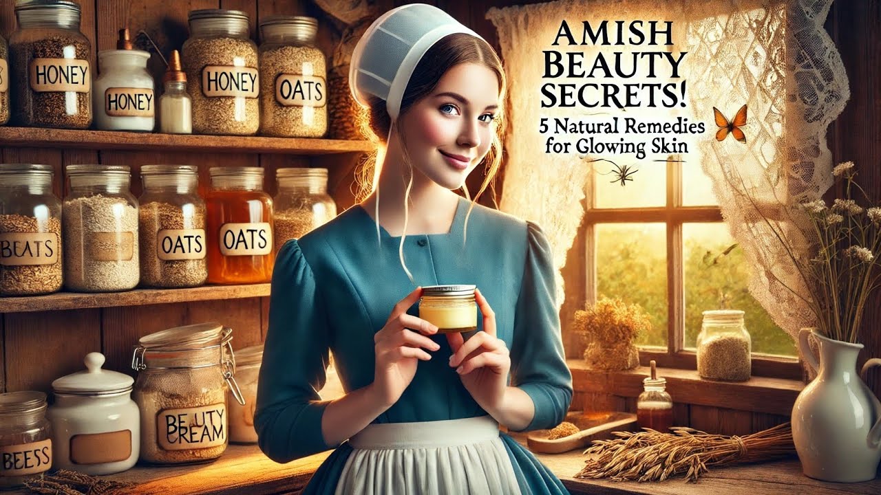 5 Amish Beauty Secrets: All-Natural Skincare & Haircare You Can Make at Home!