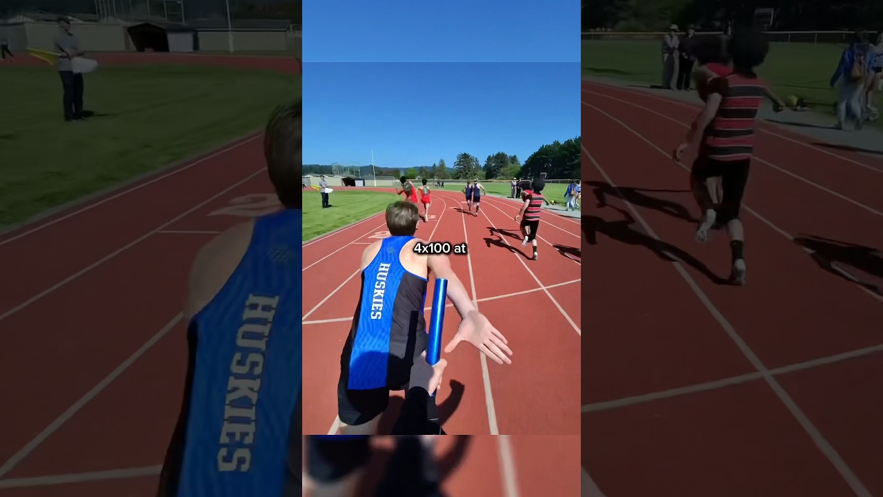 POV 4x100 Трековая гонка 🫣 (это событие проводится впервые)