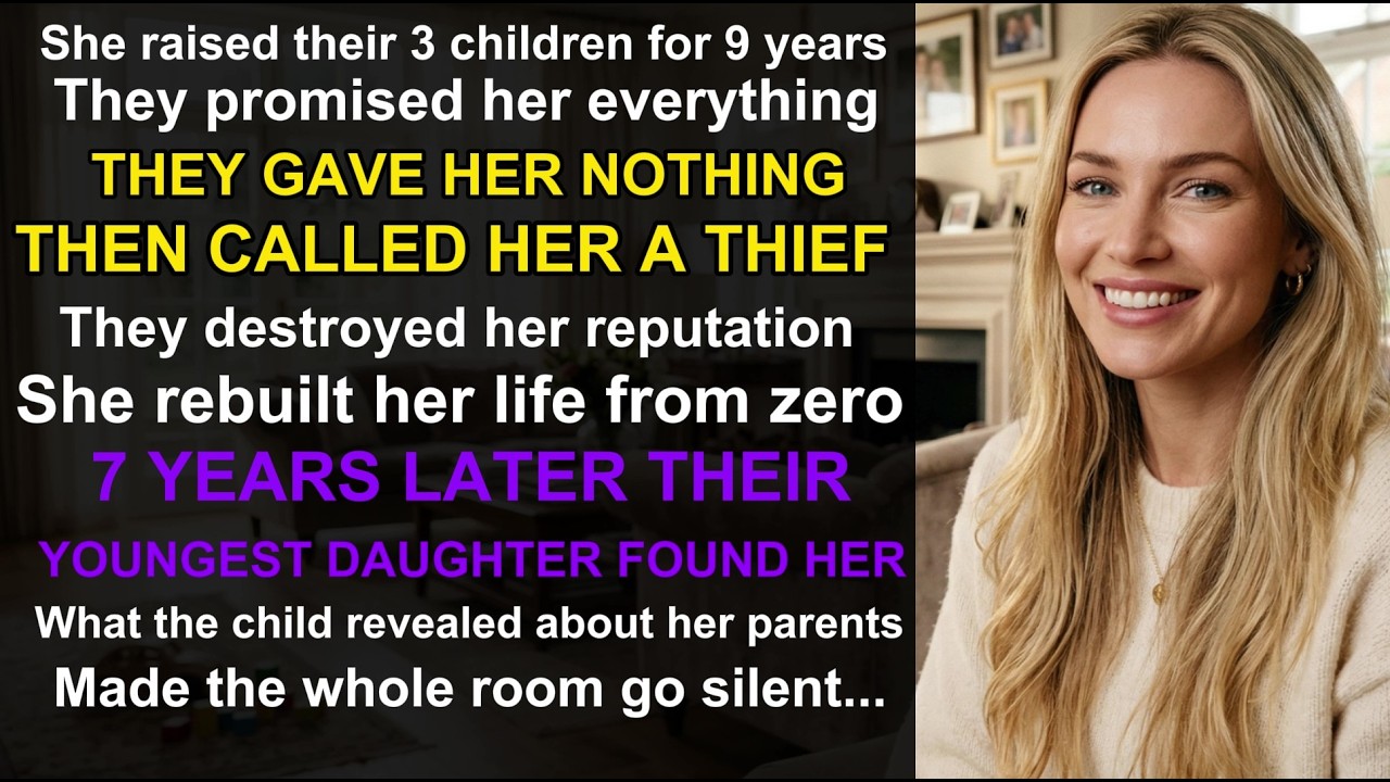 I Raised Their 3 Children For 9 Years As Their Nanny.They Accused Me Of Stealing.