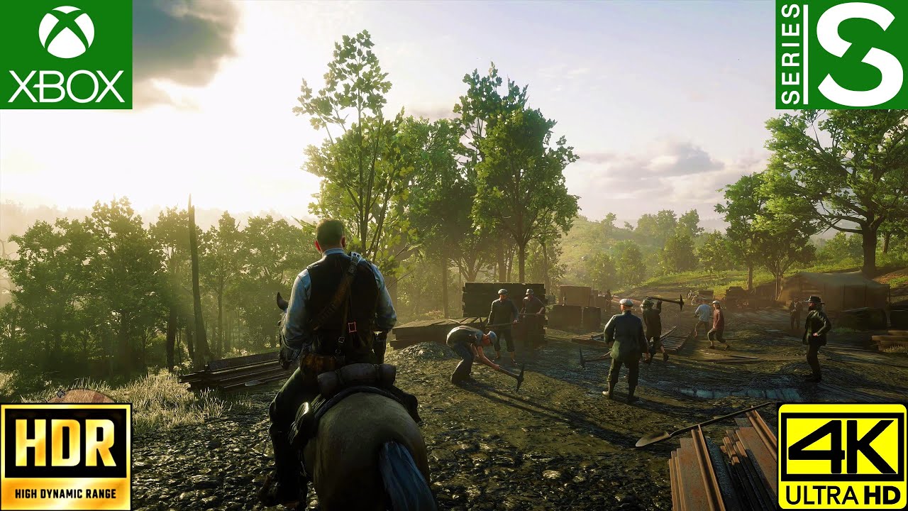Free Roam RD2 - Red Dead Redemption 2 | Xbox Series S Gameplay HDR
