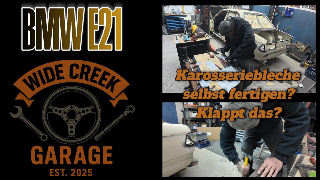 BMW E21 Karosseriearbeiten