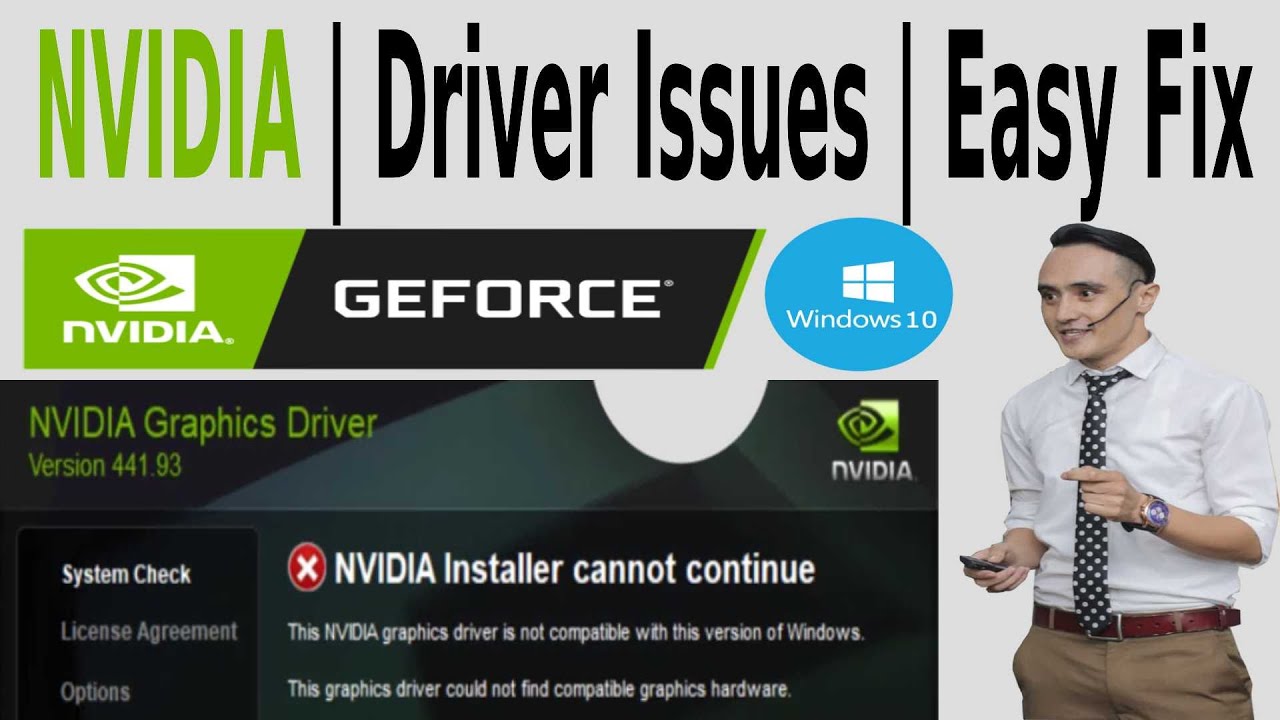 NVIDIA Installer Cannot Continue, NVIDIA Can't Find Compatible Graphics Hardware | Easy Fix [2022]