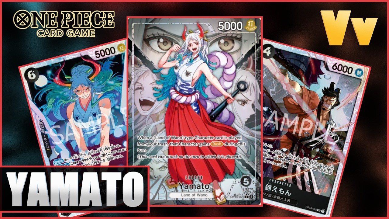 One Piece TCG: First Impressions and Early Testing with OP16 Yamato - A Unique Design and Playstyle